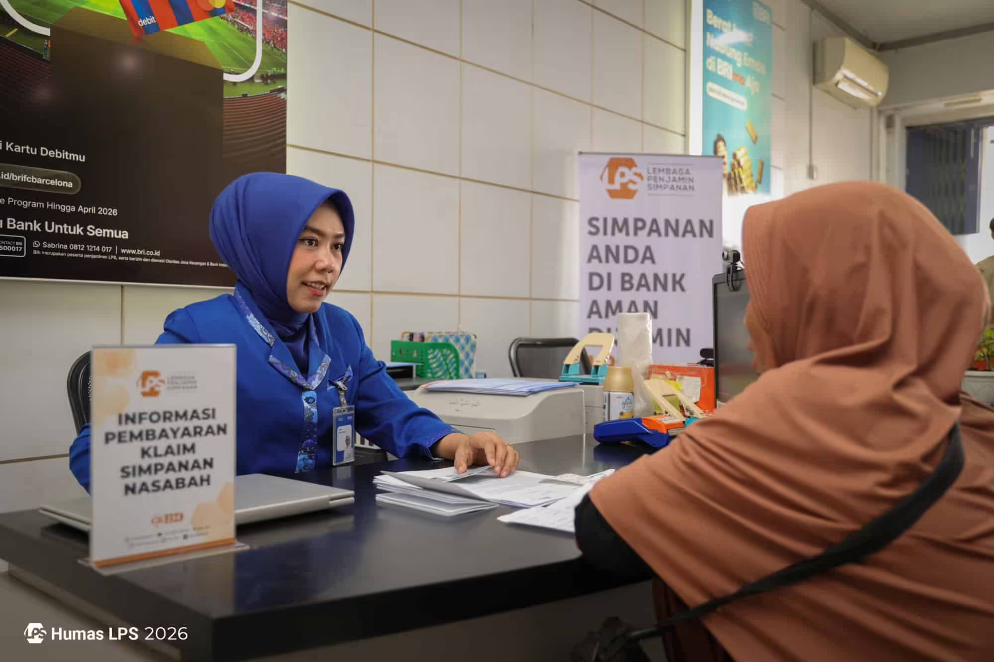Pelayanan Klaim Simpanan Nasabah